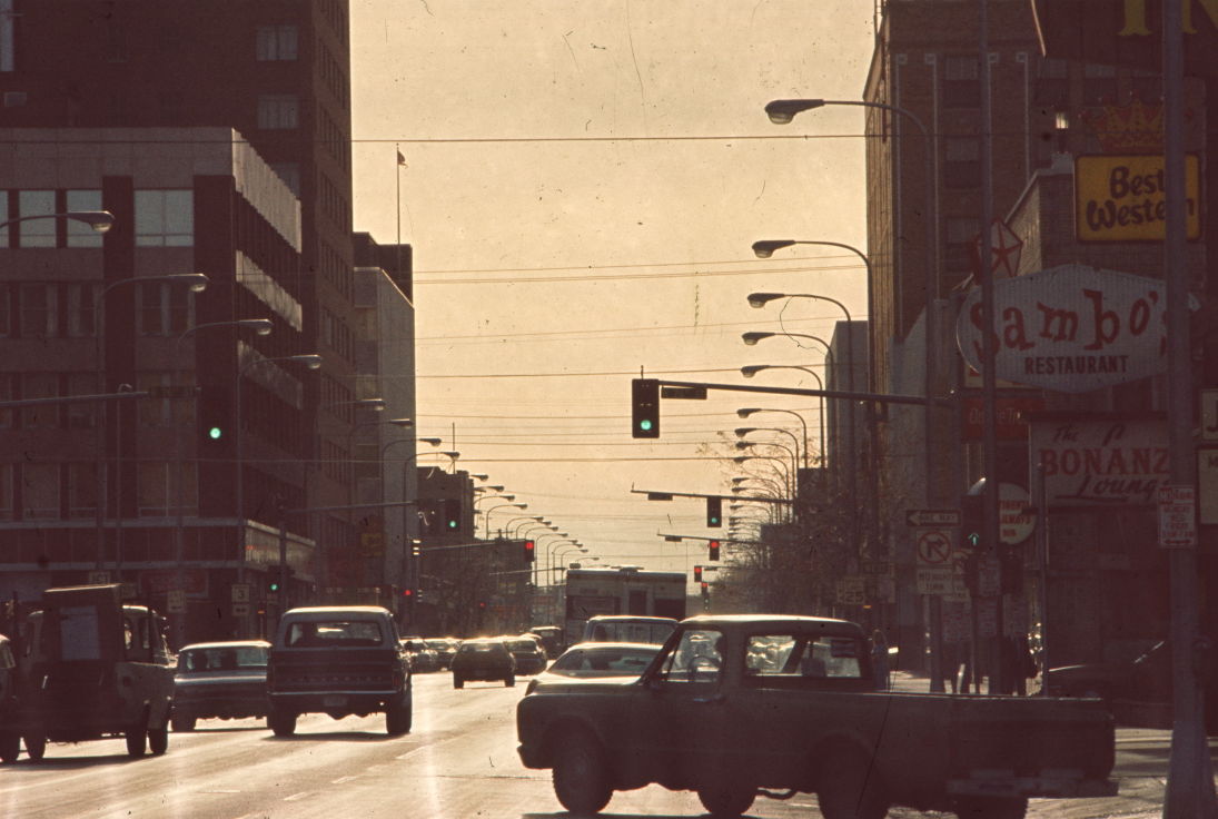First Avenue North looking west, 1976